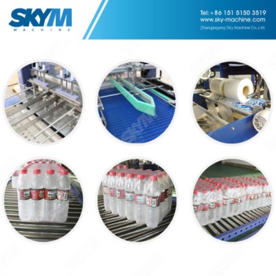 Automatic Pet Bottle PE Film Shrink Wrapping Machine Price