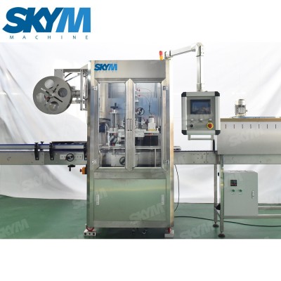 Automatic PVC Sleeve Shrink Wrap Label Machine for Plastic Bottles